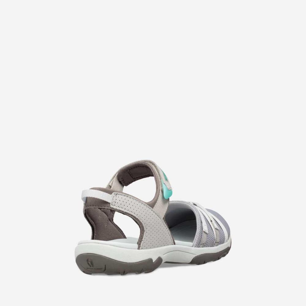 Grey Women's Teva Tirra CT Hiking Sandals | 685-UKQELI