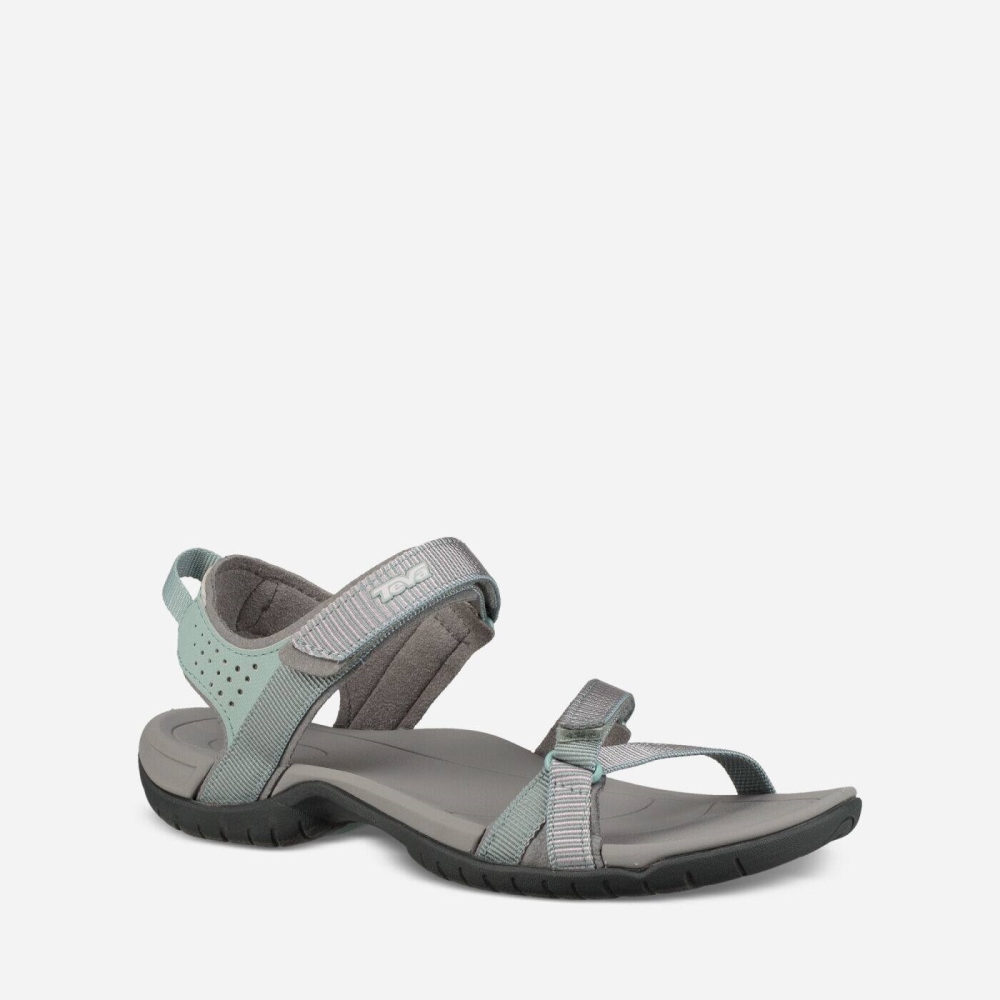 Grey Women's Teva Verra Hiking Sandals | 795-GZMAVX