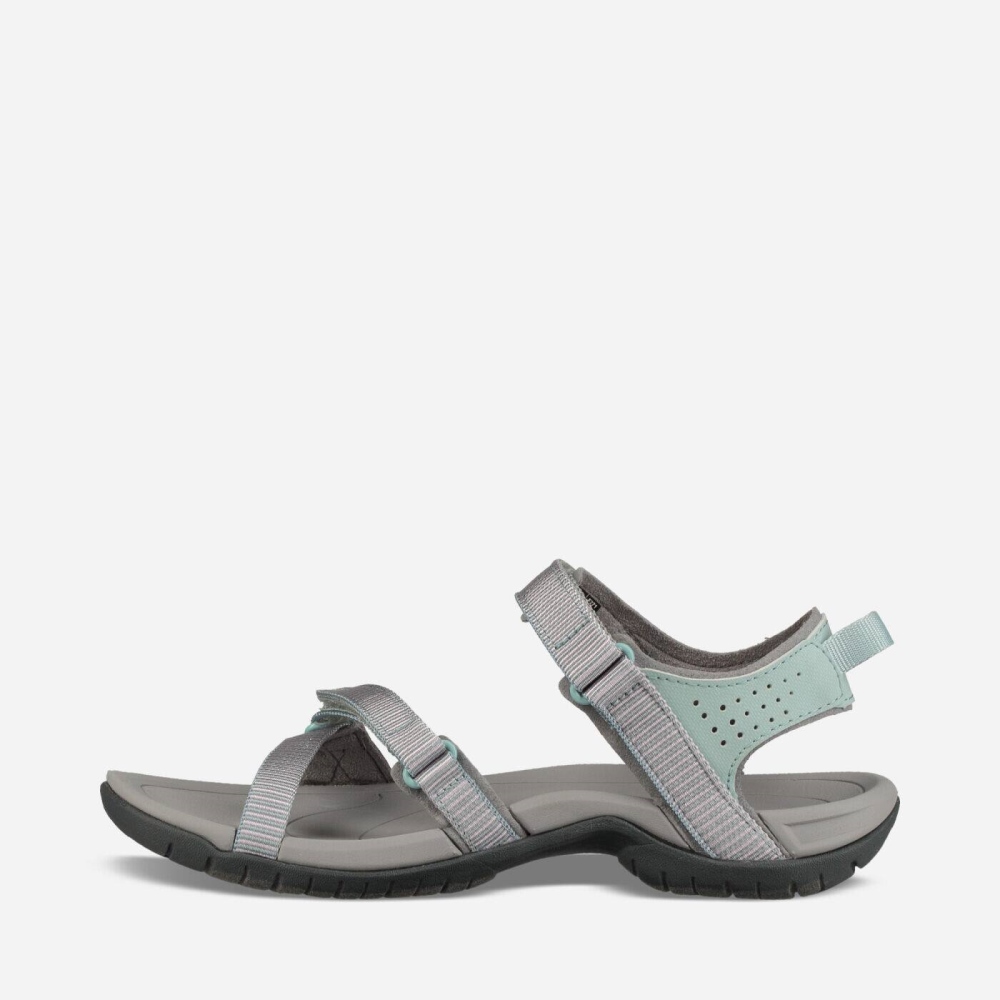 Grey Women's Teva Verra Hiking Sandals | 795-GZMAVX