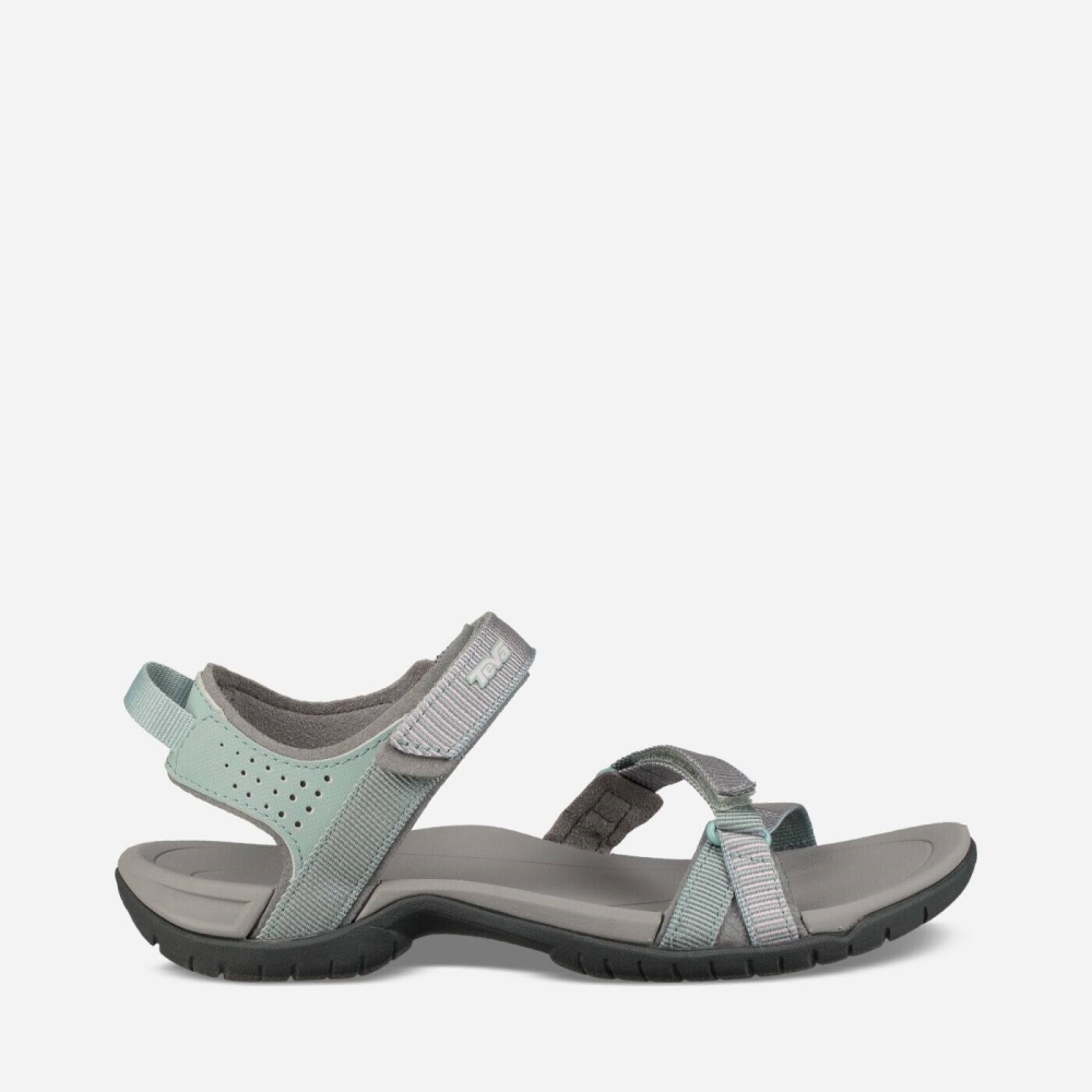 Grey Women\'s Teva Verra Hiking Sandals | 795-GZMAVX