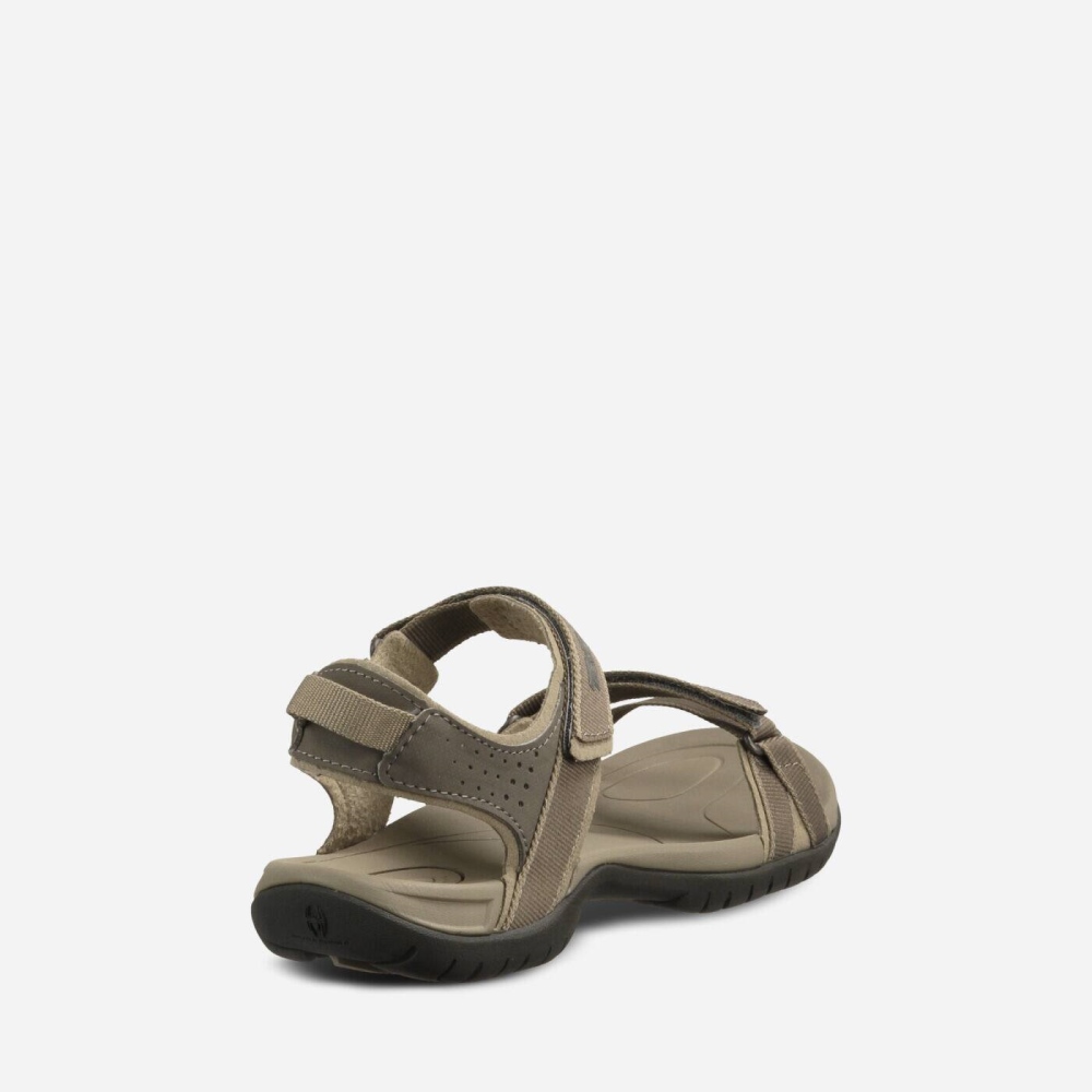 Khaki Women's Teva Verra Hiking Sandals | 405-OVSNZD