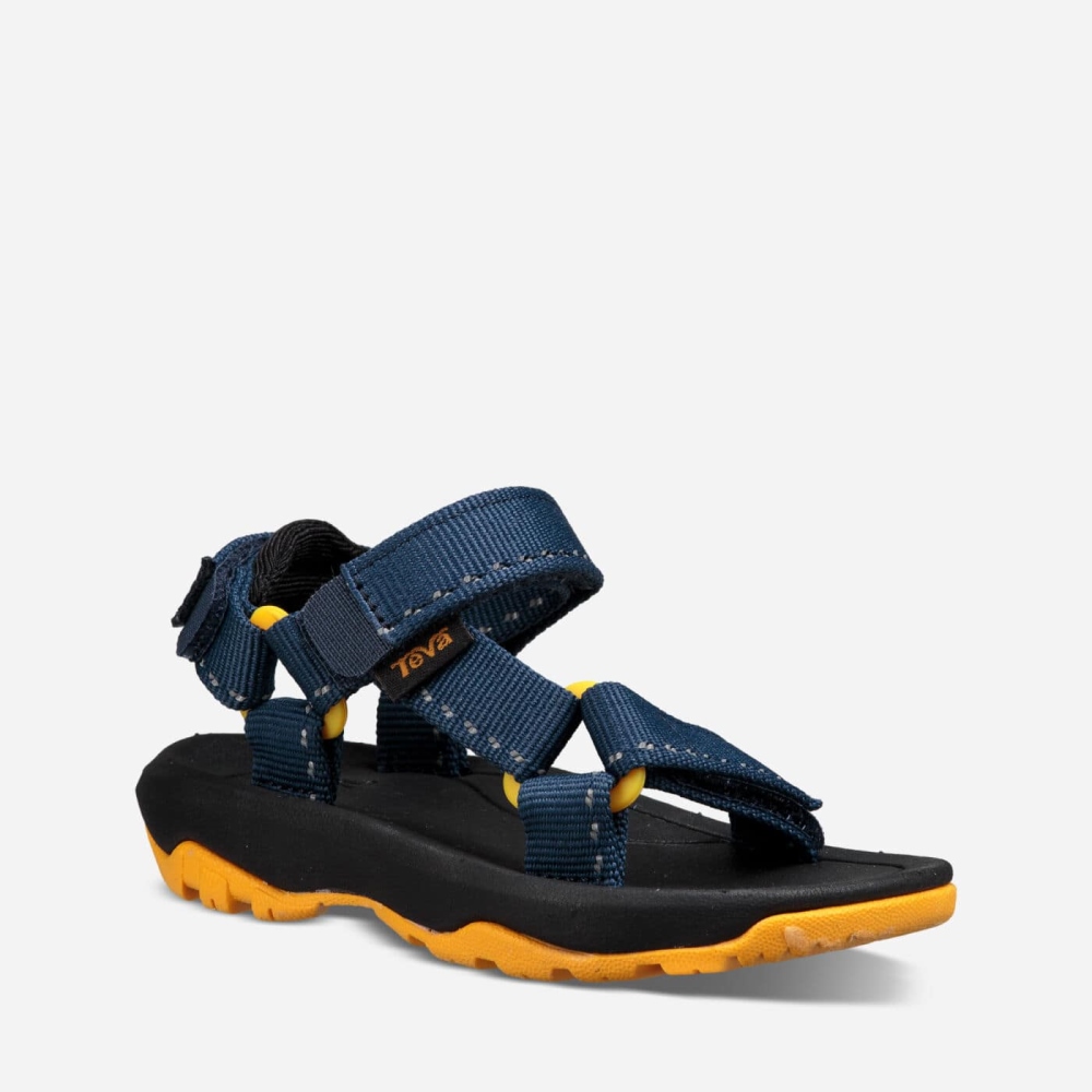 Navy Kids' Teva Hurricane XLT2 Hiking Sandals | 084-AGJIKD