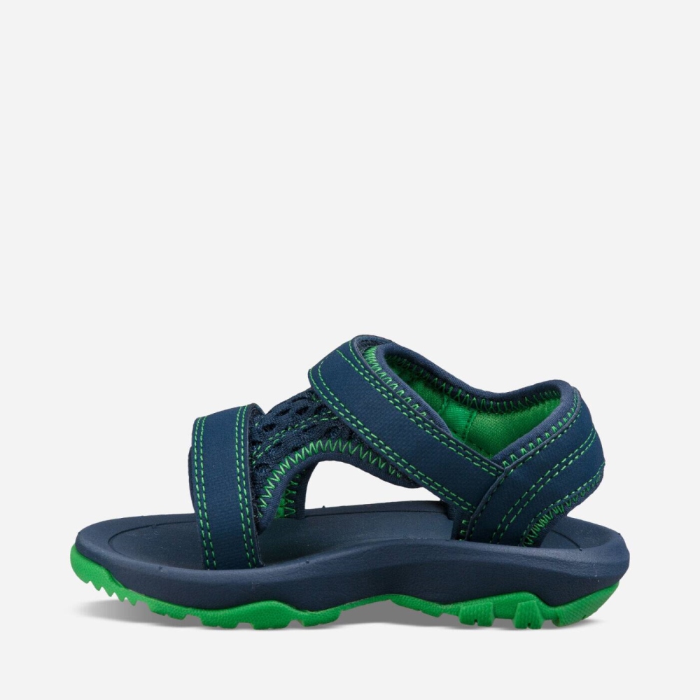 Navy Kids' Teva Psyclone XLT Hiking Sandals | 195-WOIYML