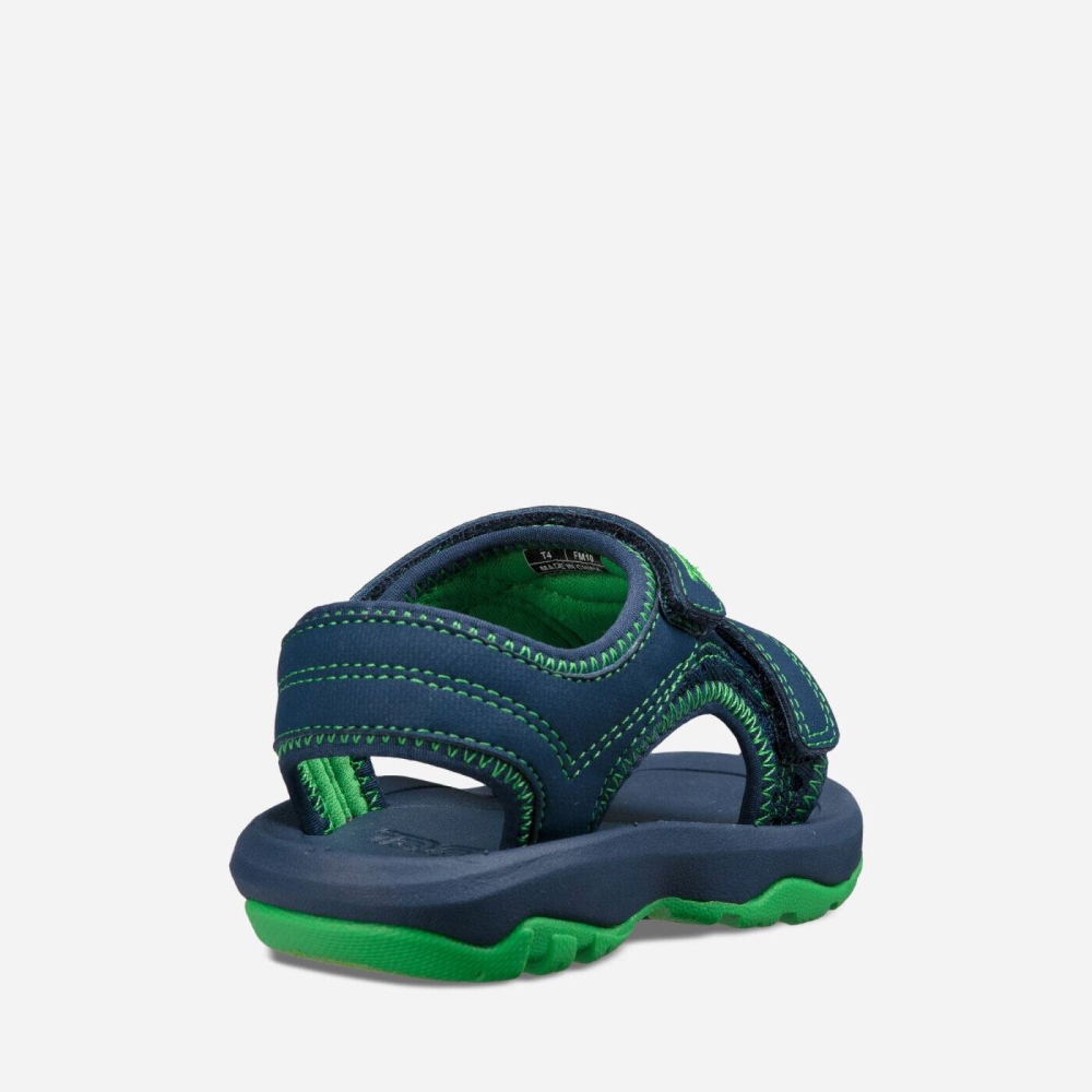 Navy Kids' Teva Psyclone XLT Hiking Sandals | 195-WOIYML