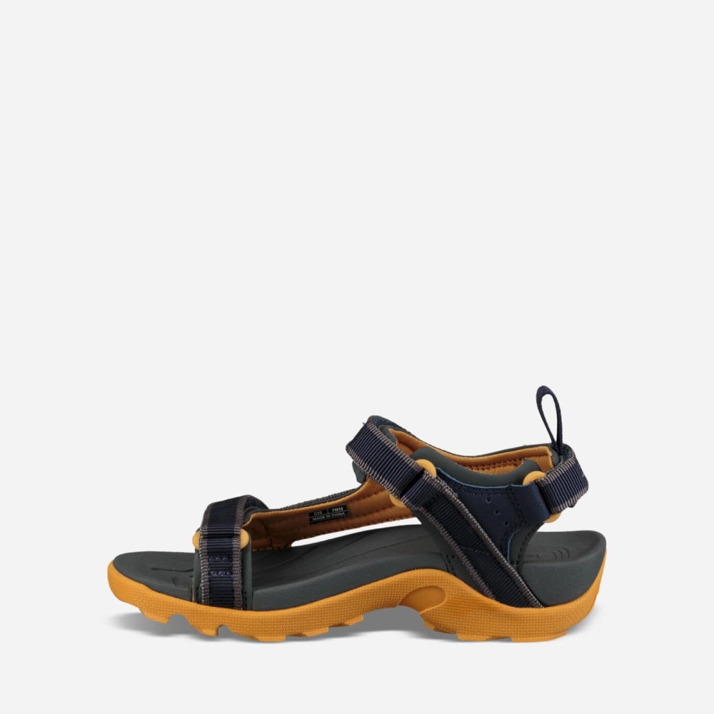 Navy Kids' Teva Tanza Hiking Sandals | 813-JVCWMN