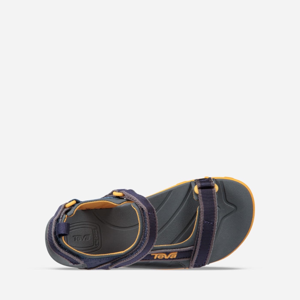 Navy Kids' Teva Tanza Hiking Sandals | 813-JVCWMN