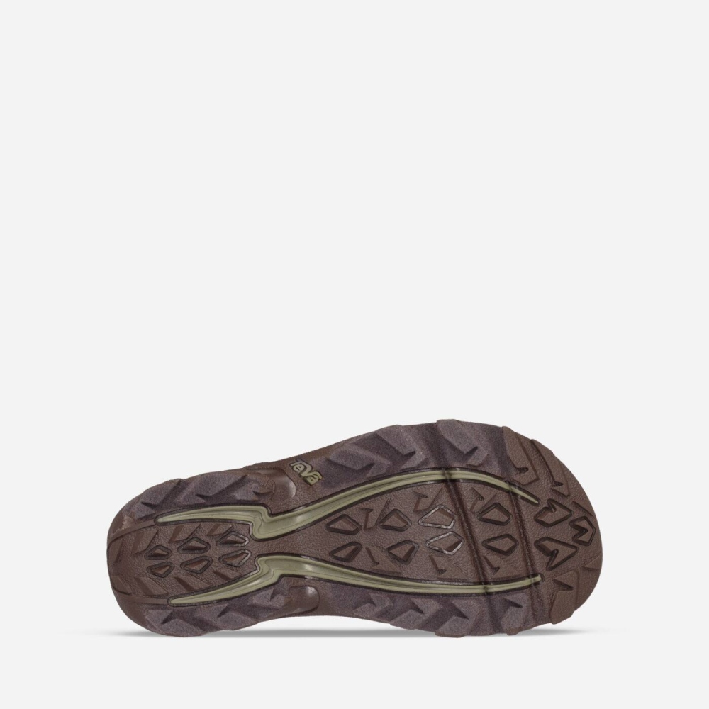 Olive Kids' Teva Tanza Slip On Shoes | 195-CMRAIY