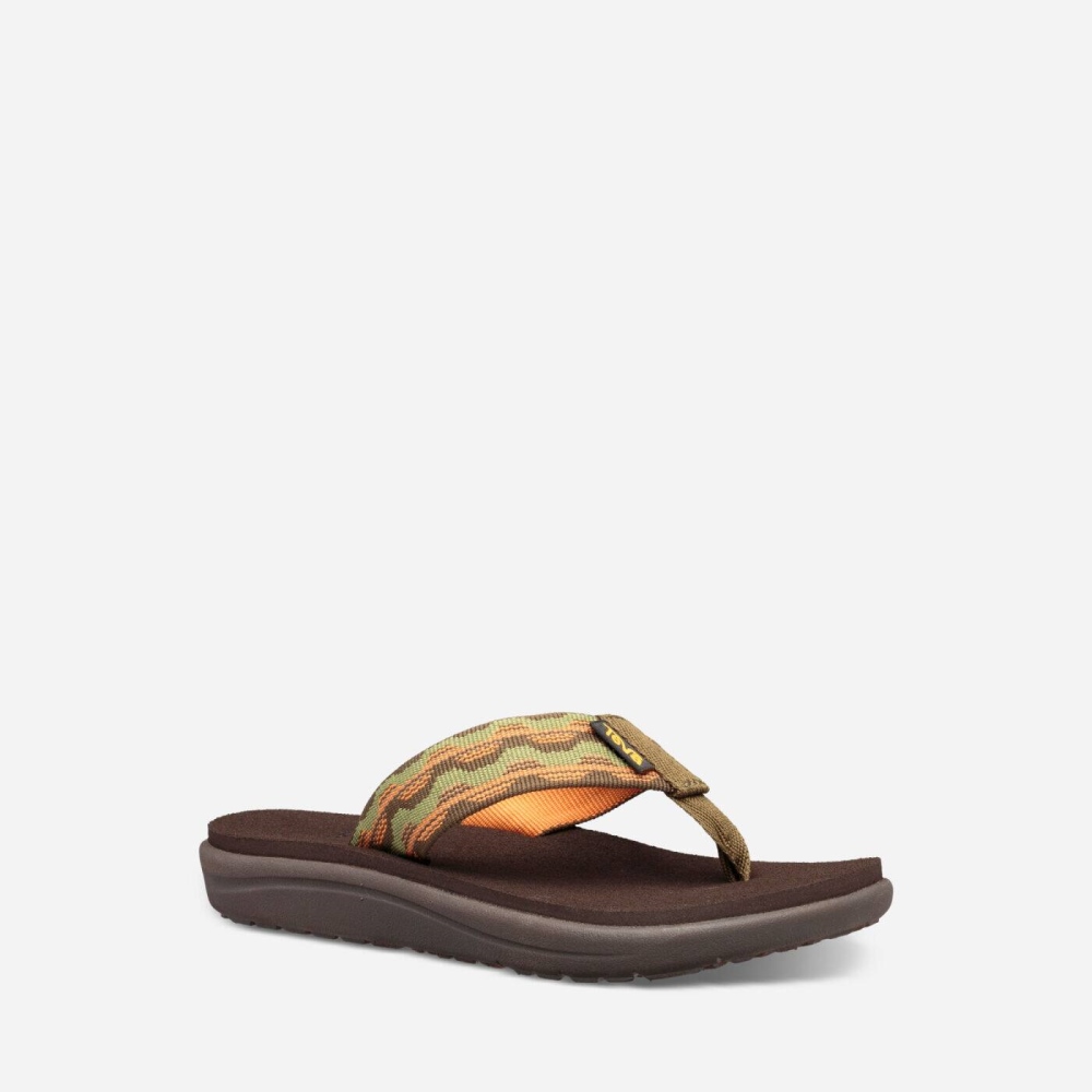 Olive Kids' Teva Voya Flip Flops | 387-ILFYBS