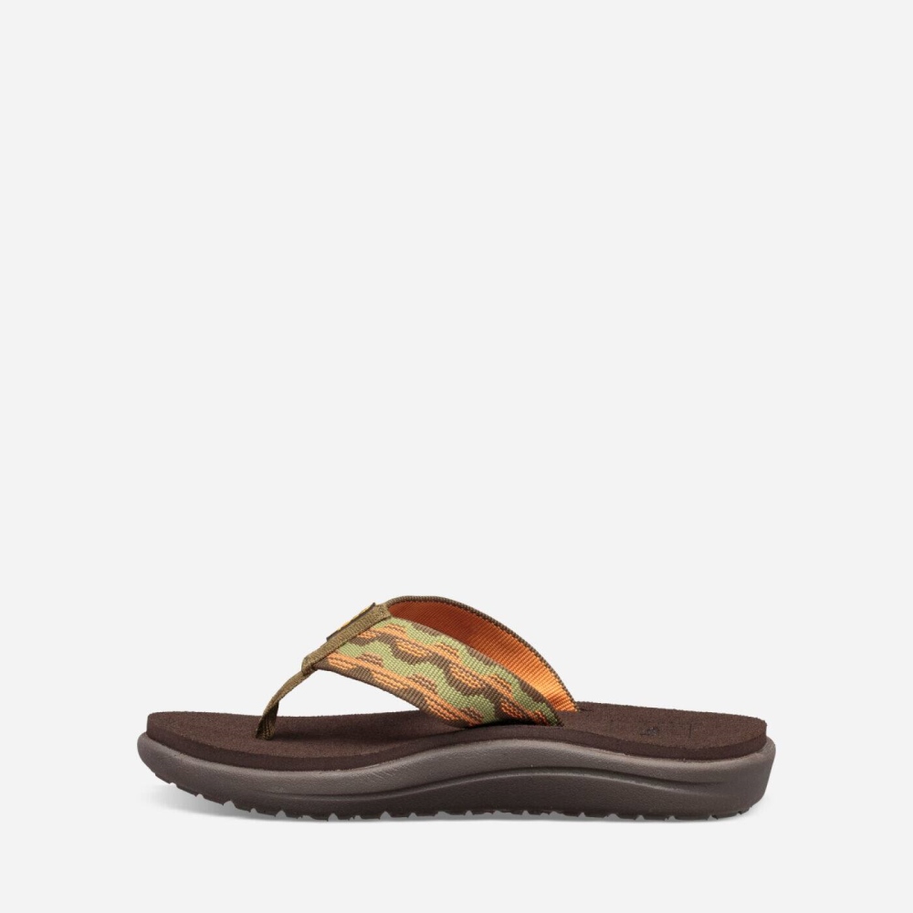 Olive Kids' Teva Voya Flip Flops | 387-ILFYBS