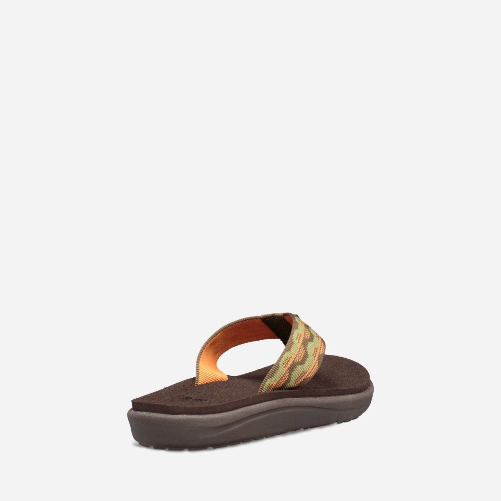 Olive Kids' Teva Voya Flip Flops | 387-ILFYBS