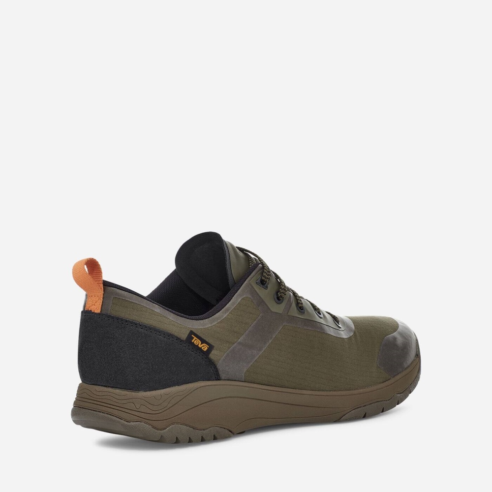 Olive Men's Teva Gateway Low Hiking Shoes | 398-CIMLHE