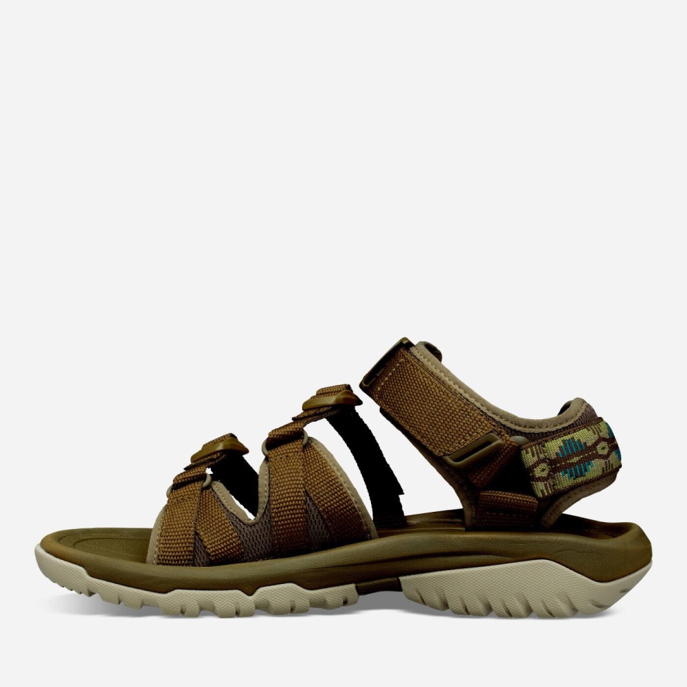 Olive Men's Teva Hurricane XLT2 Alp Sandals | 235-CFYWRD