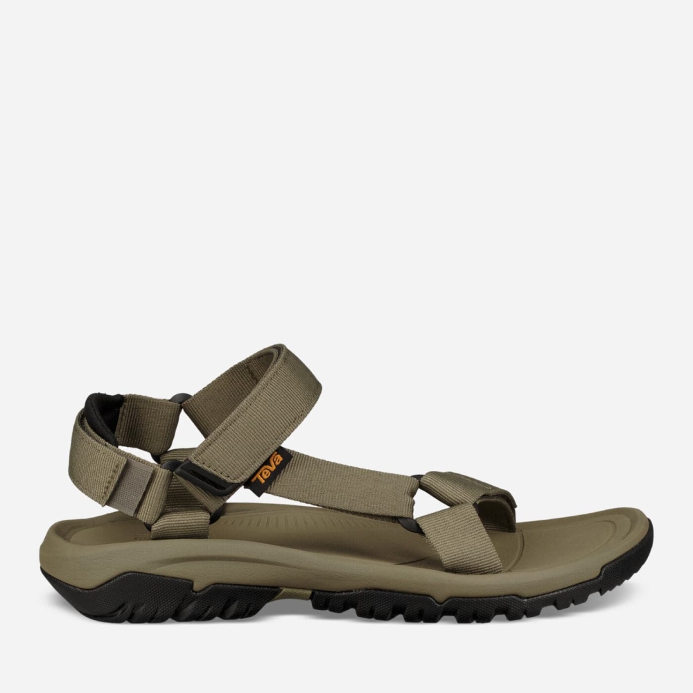 Olive Men\'s Teva Hurricane XLT2 Sandals | 968-JFZTNK