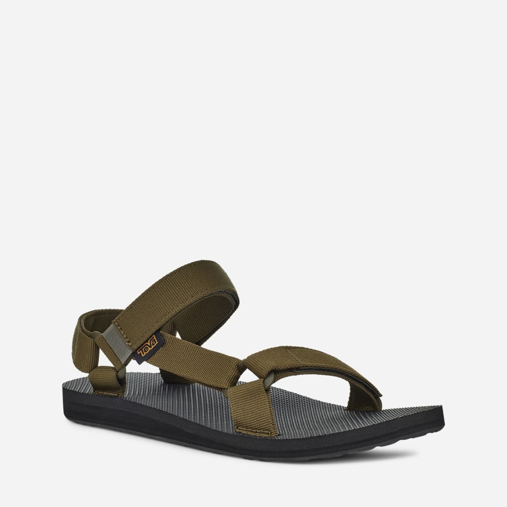 Olive Men's Teva Original Universal Hiking Sandals | 680-THAMEG