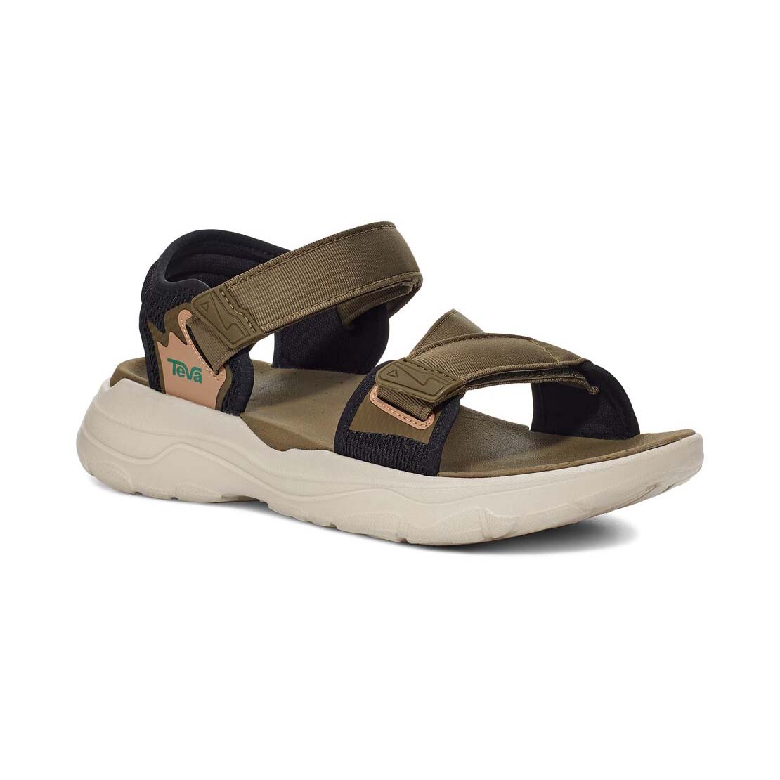 Olive Men's Teva Zymic Sandals | 849-YUGHLA