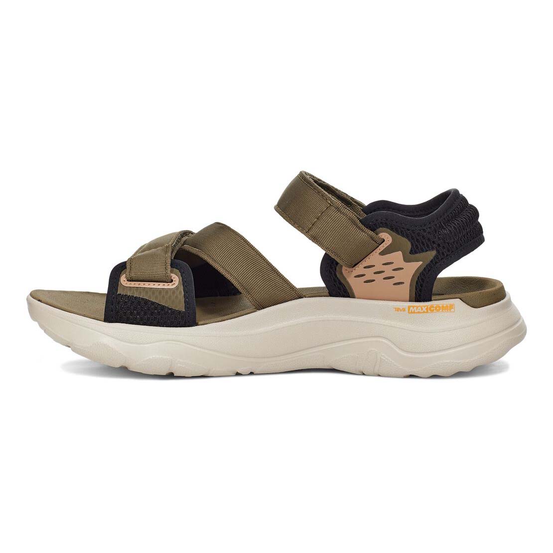 Olive Men's Teva Zymic Sandals | 849-YUGHLA