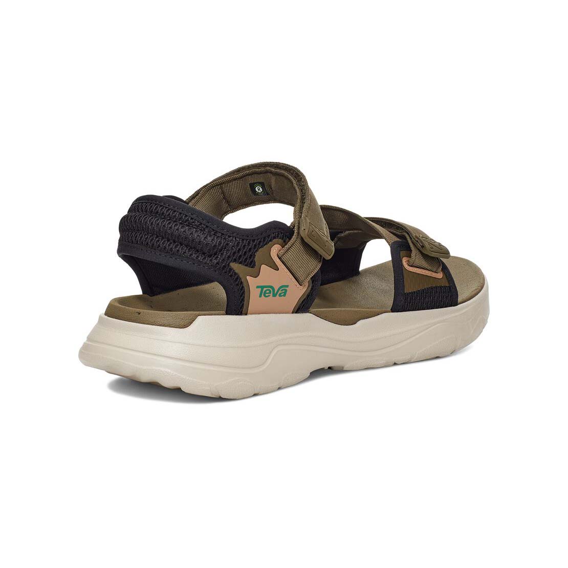 Olive Men's Teva Zymic Sandals | 849-YUGHLA