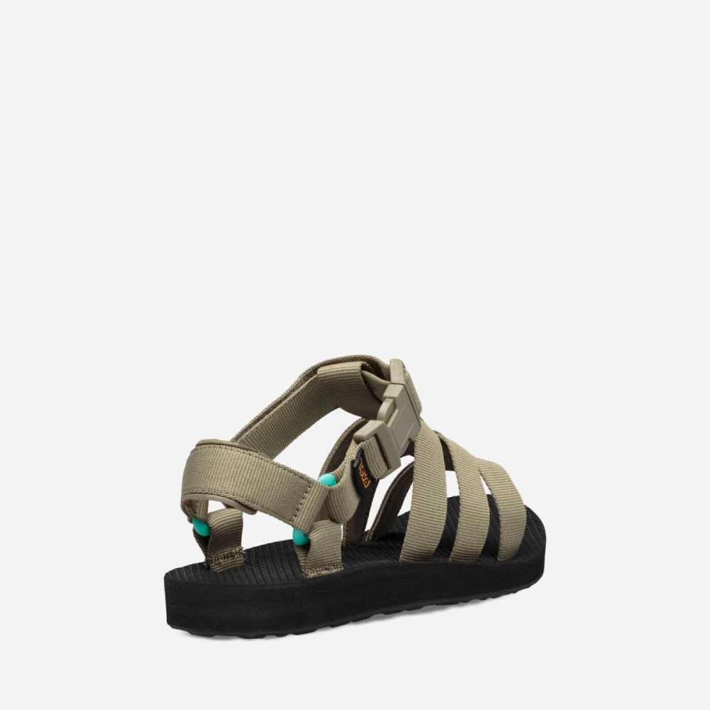 Olive Women's Teva Original Dorado Hiking Sandals | 046-DGQCKH