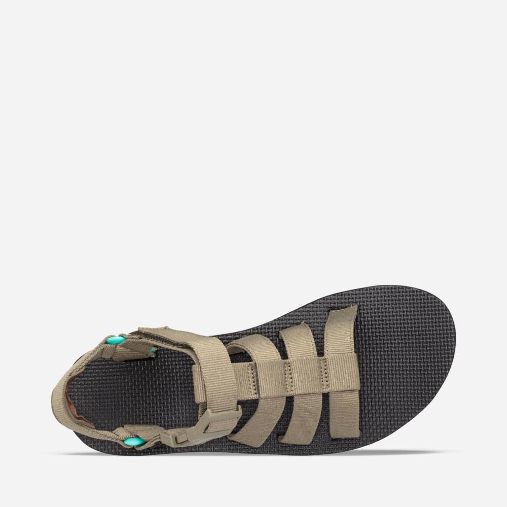 Olive Women's Teva Original Dorado Hiking Sandals | 046-DGQCKH