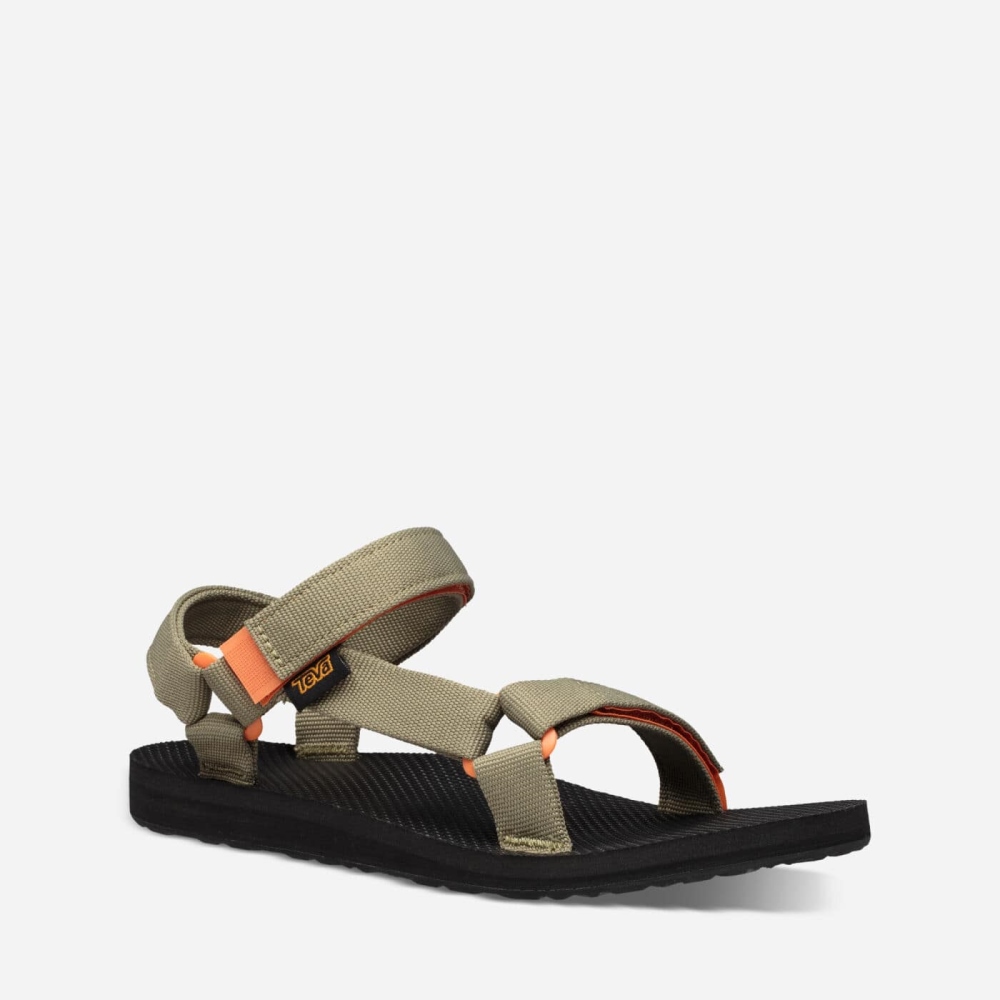 Olive Women's Teva Original Universal Hiking Sandals | 286-NWUOKI