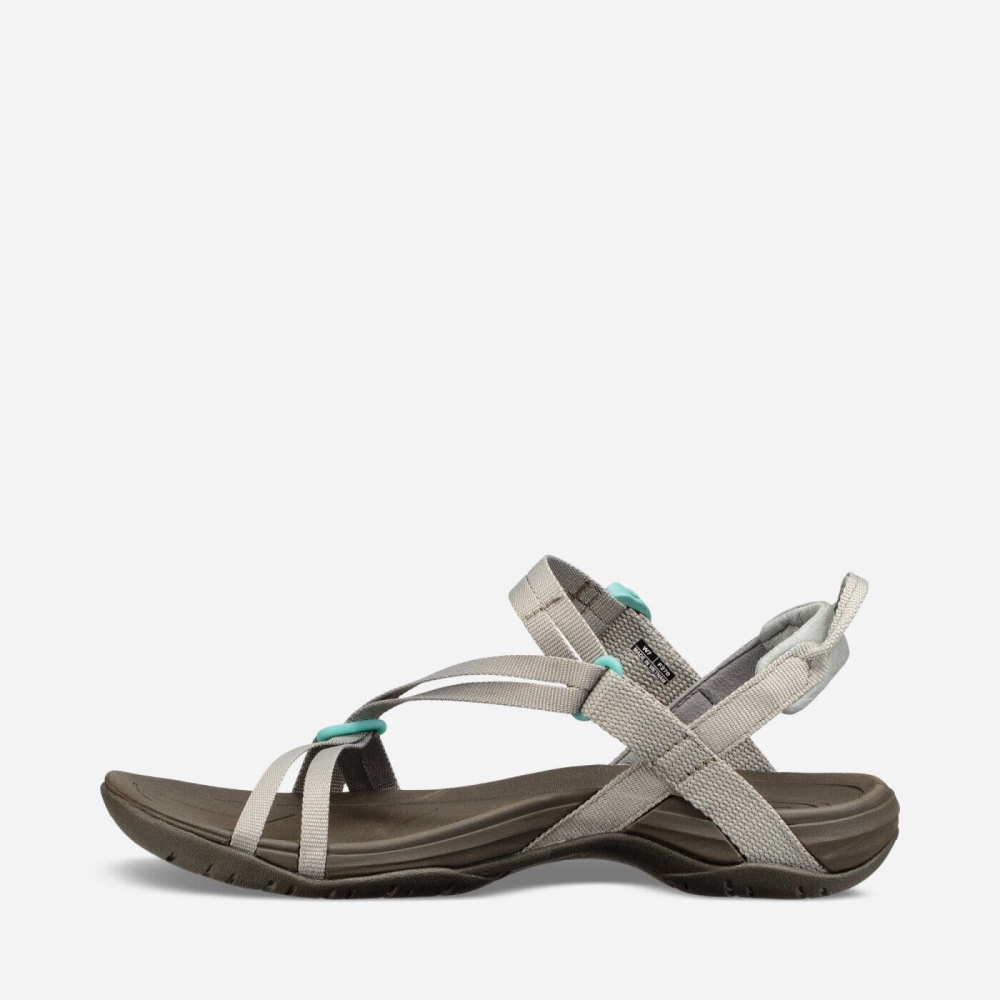 Olive Women's Teva Sirra Hiking Sandals | 186-EROQAJ