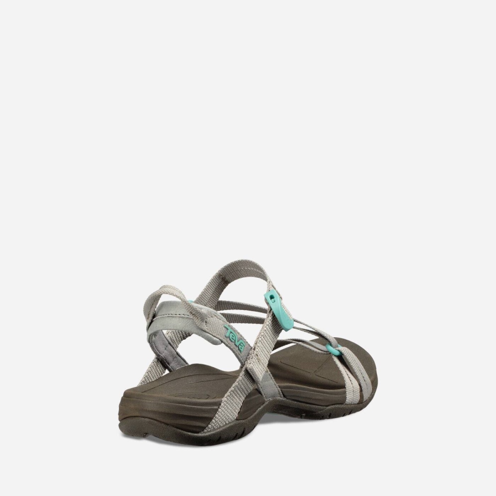 Olive Women's Teva Sirra Hiking Sandals | 186-EROQAJ