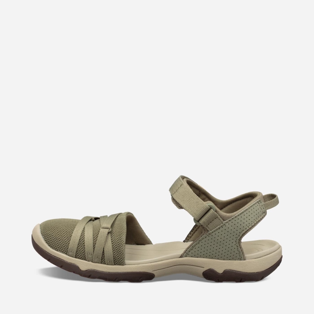 Olive Women's Teva Tirra CT Hiking Sandals | 913-NBMLEP