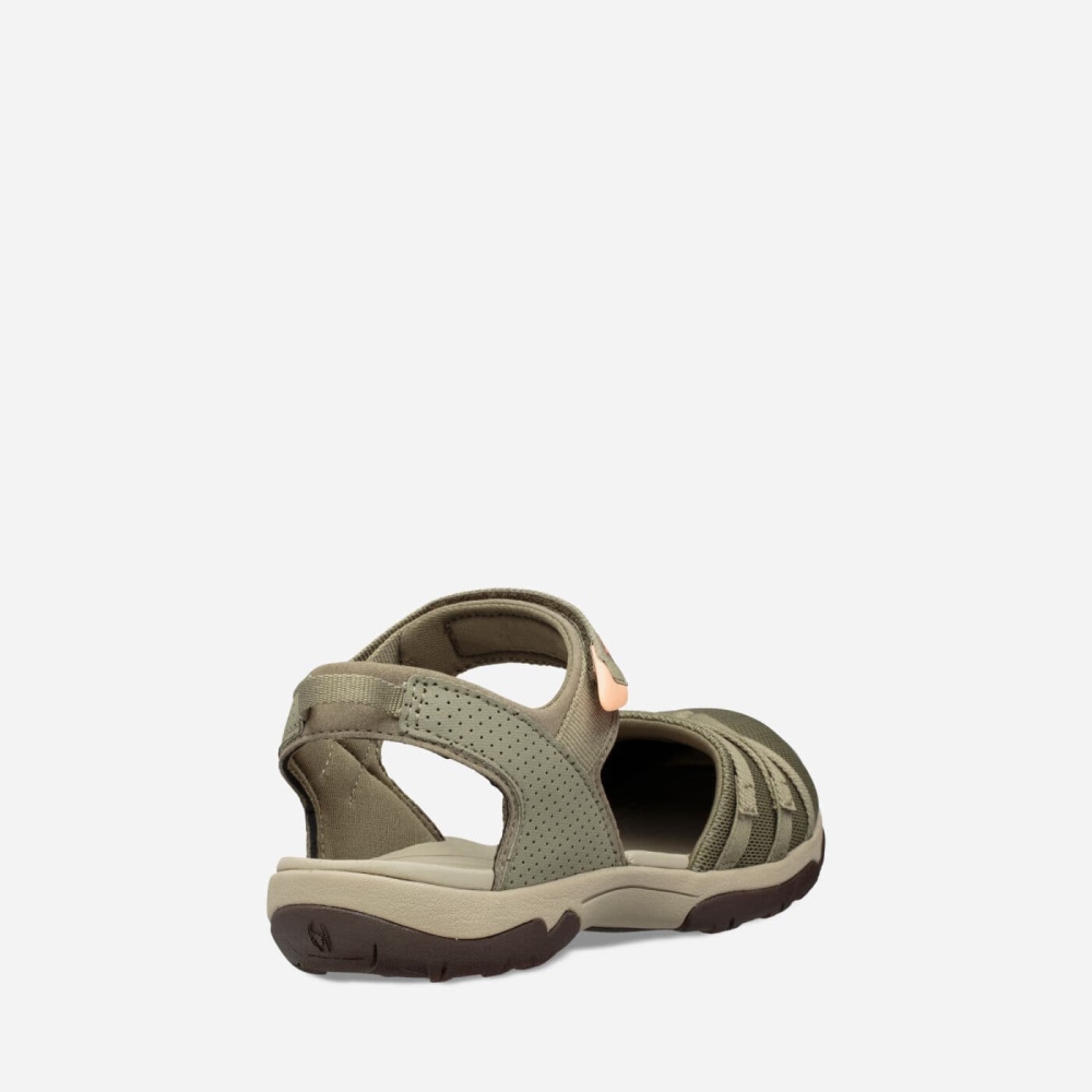 Olive Women's Teva Tirra CT Hiking Sandals | 913-NBMLEP