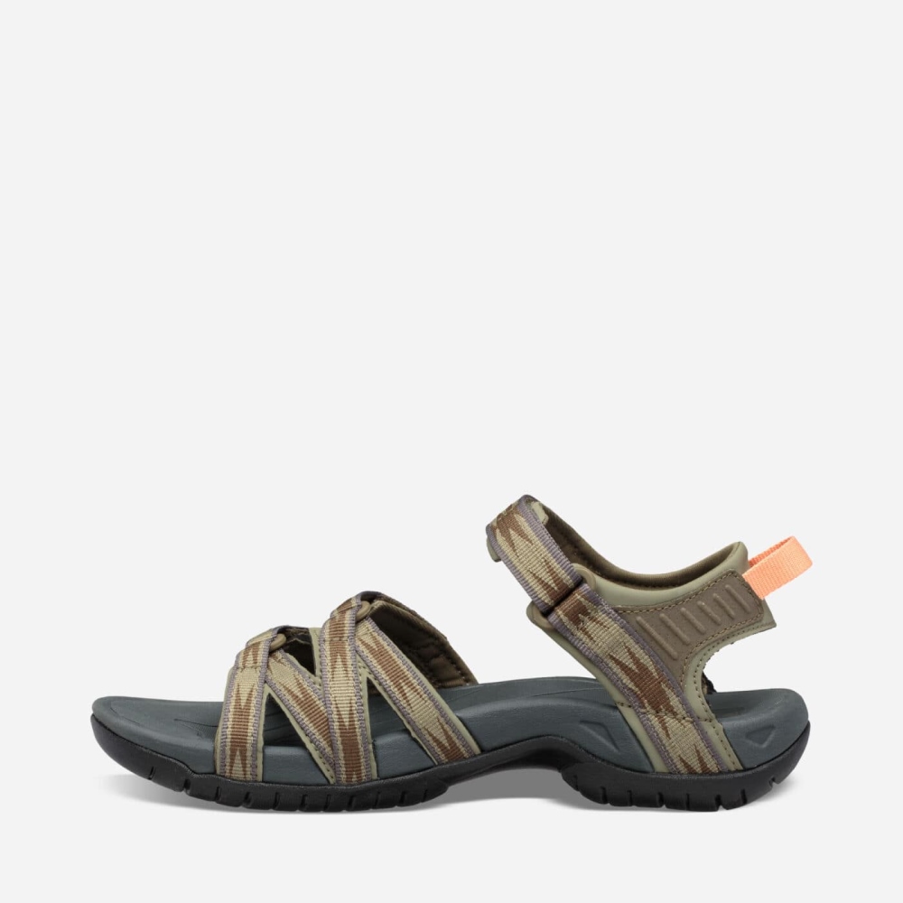 Olive Women's Teva Tirra Hiking Sandals | 160-YDQEBA