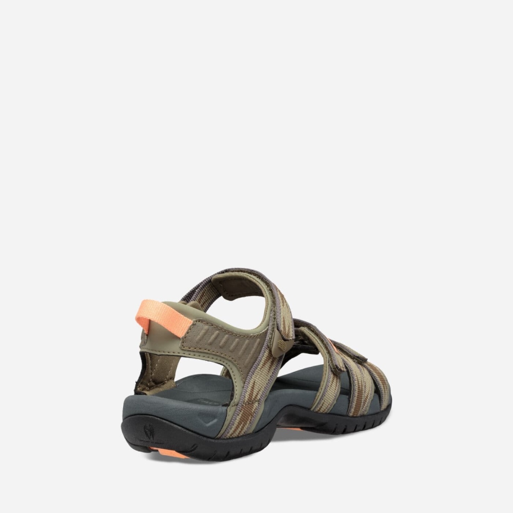 Olive Women's Teva Tirra Hiking Sandals | 160-YDQEBA