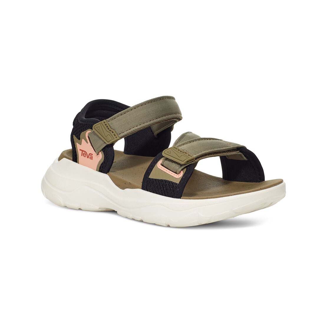 Olive Women's Teva Zymic Sandals | 145-YAGEPF