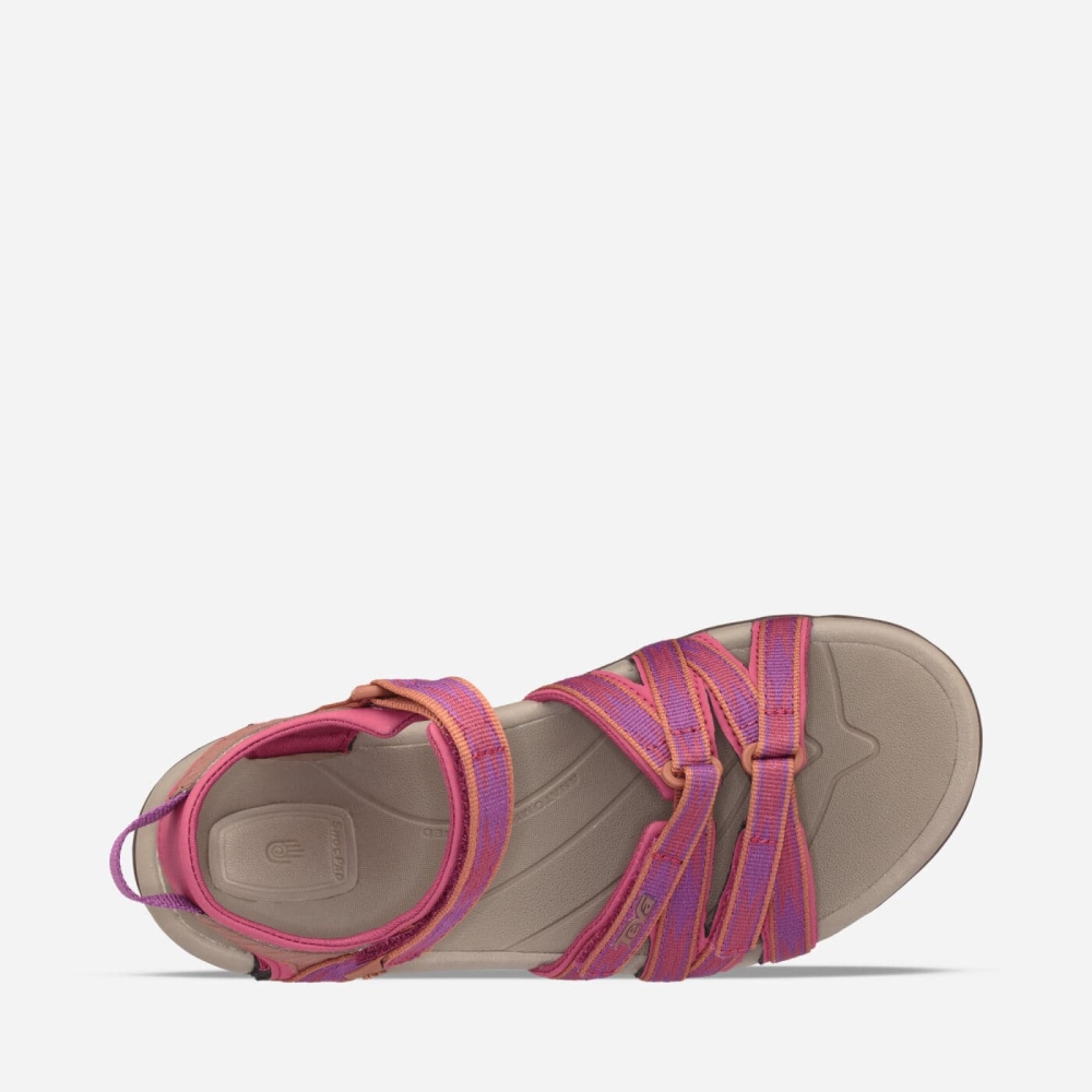 Pink Women's Teva Tirra Hiking Sandals | 642-XJPUMI