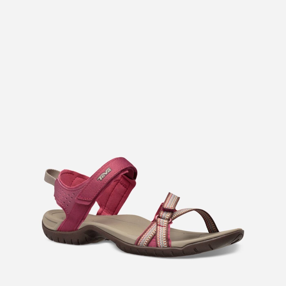 Pink Women's Teva Verra Hiking Sandals | 205-MQZKGV