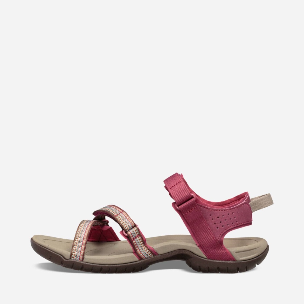 Pink Women's Teva Verra Hiking Sandals | 205-MQZKGV