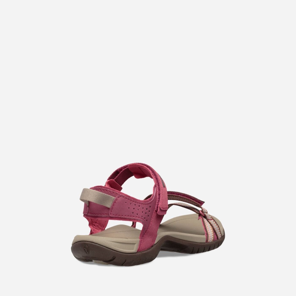 Pink Women's Teva Verra Hiking Sandals | 205-MQZKGV