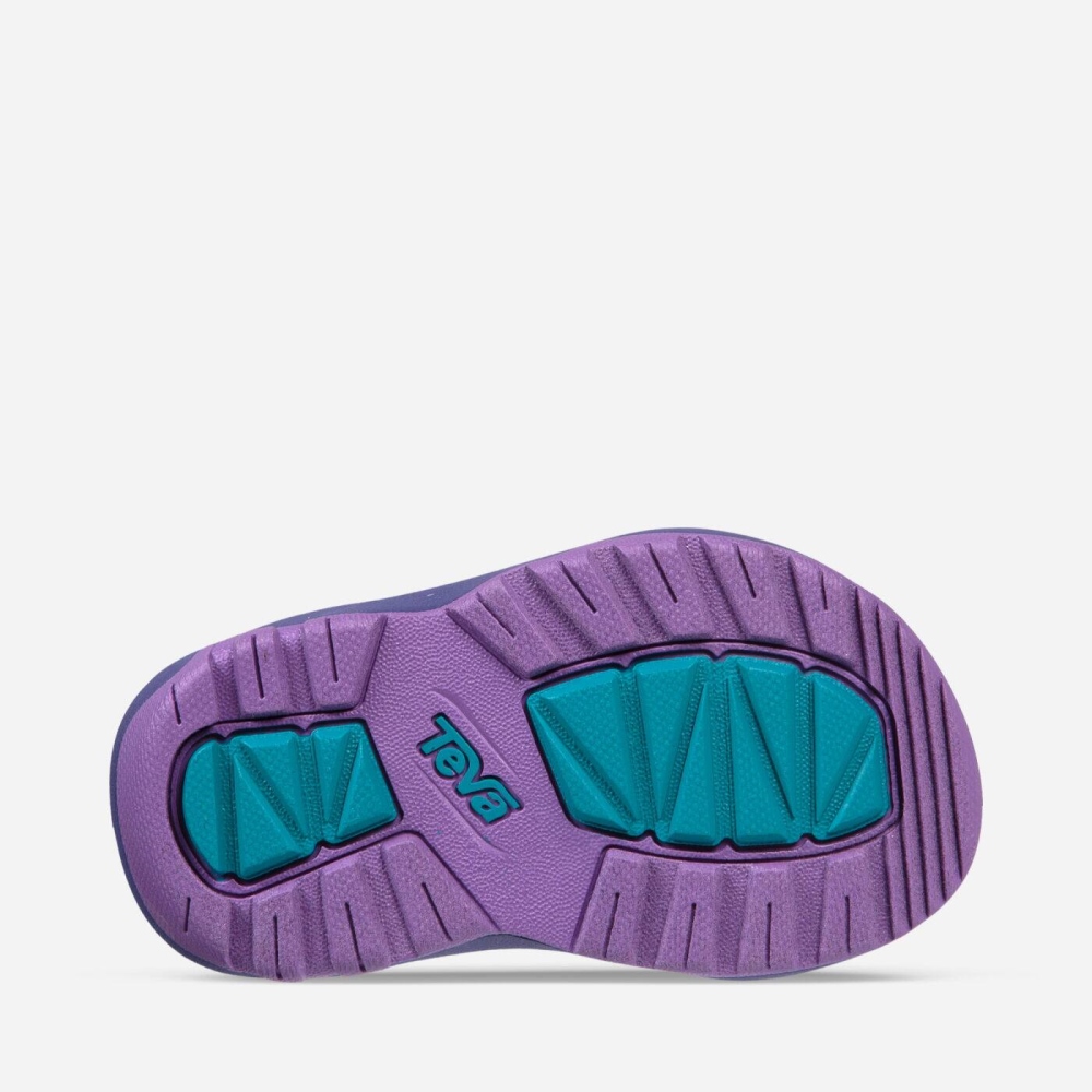 Purple Green Kids' Teva Hurricane XLT2 Slip On Shoes | 476-LKESHW