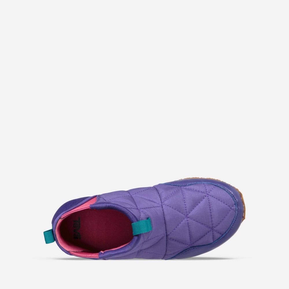 Purple Kids' Teva Ember Mid Boots | 125-JWUMQE