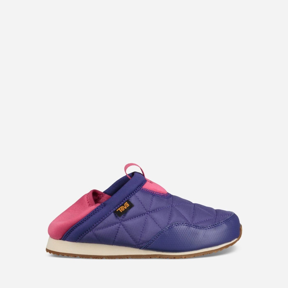 Purple Kids' Teva Ember Moc Slippers | 571-LURGIF