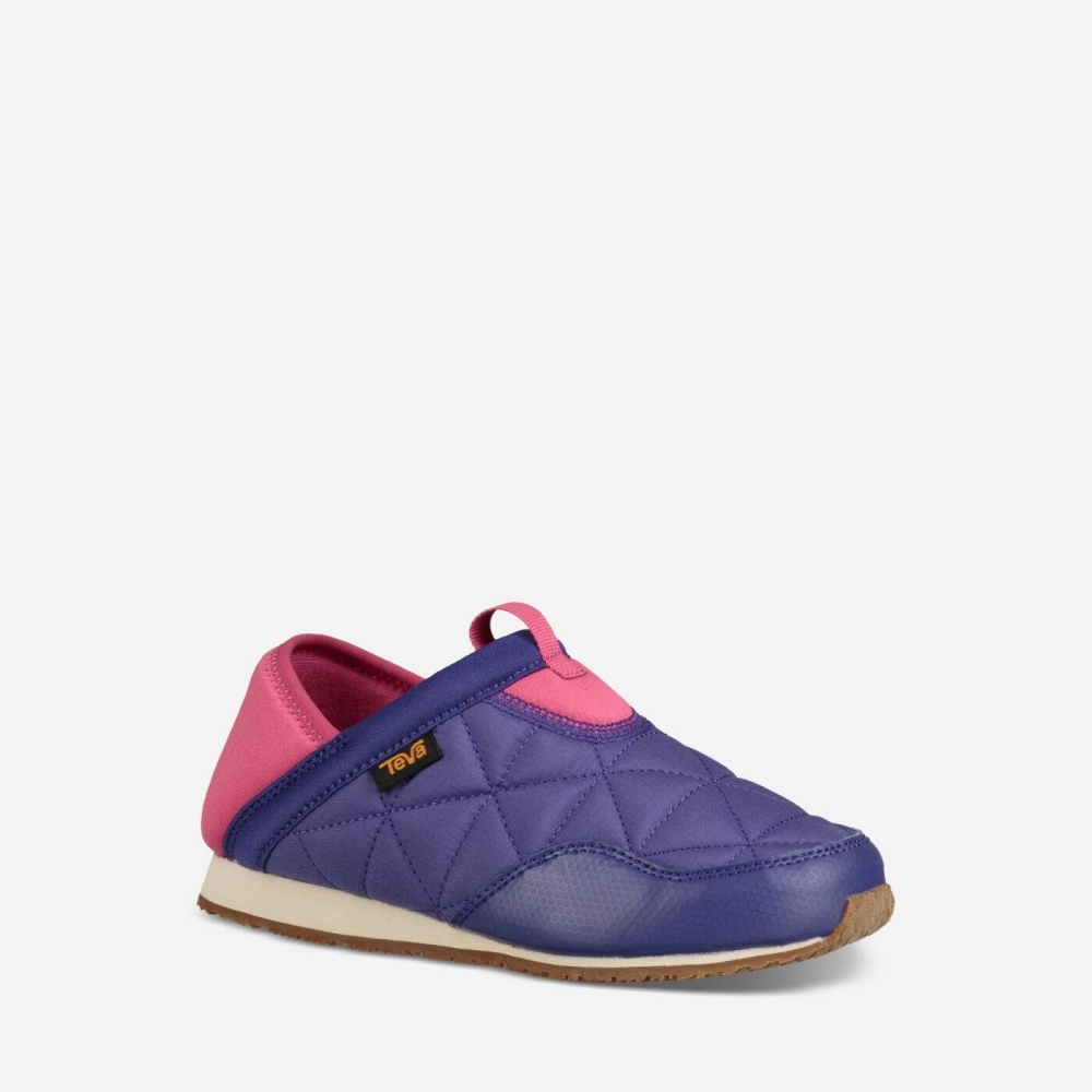 Purple Kids' Teva Ember Moc Slippers | 571-LURGIF