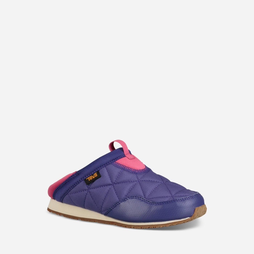 Purple Kids' Teva Ember Moc Slippers | 571-LURGIF