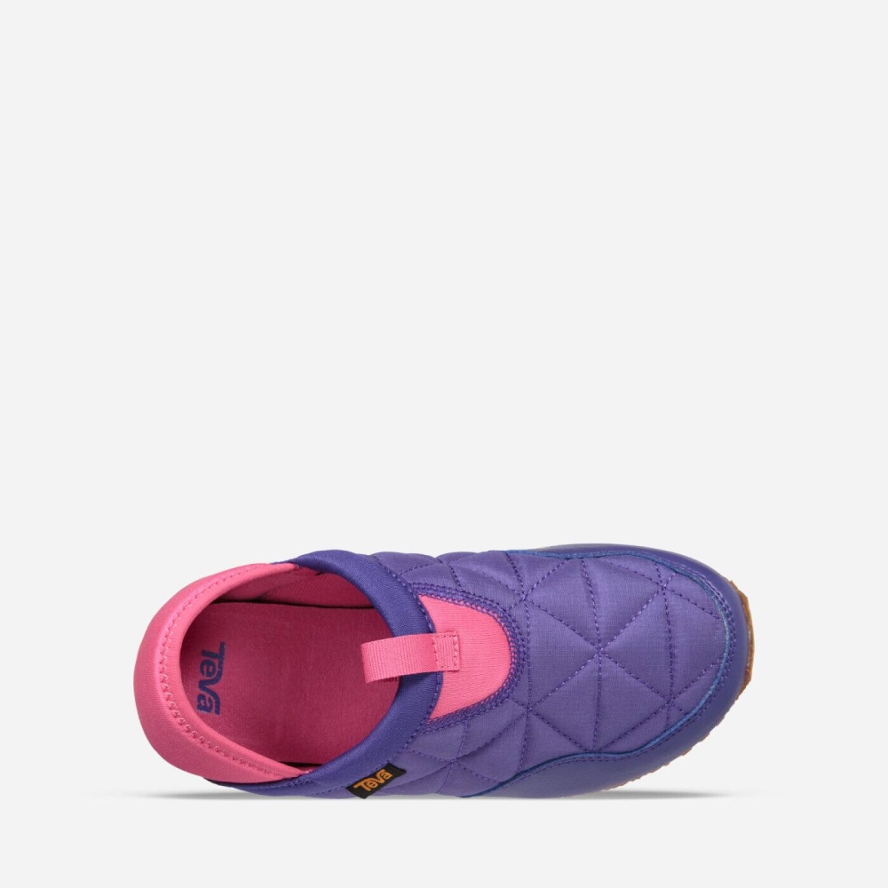 Purple Kids' Teva Ember Moc Slippers | 571-LURGIF