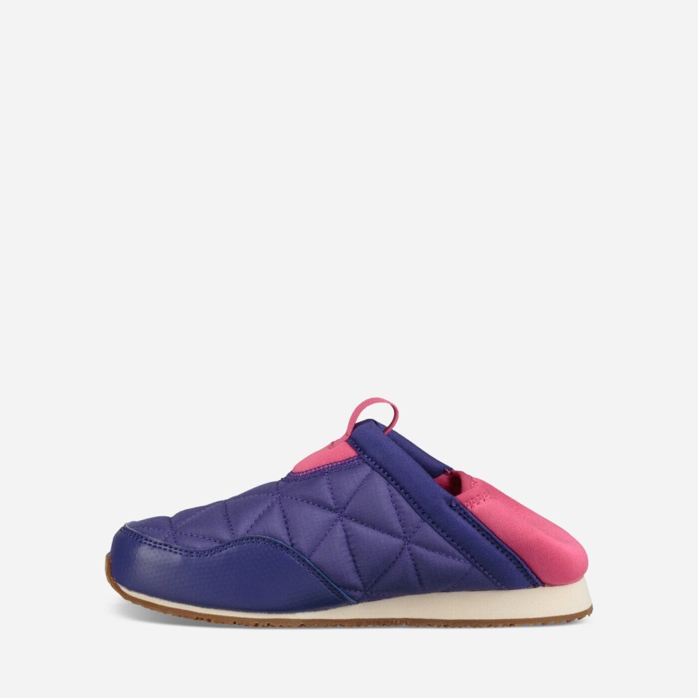 Purple Kids' Teva Ember Moc Slippers | 910-VDZSPM