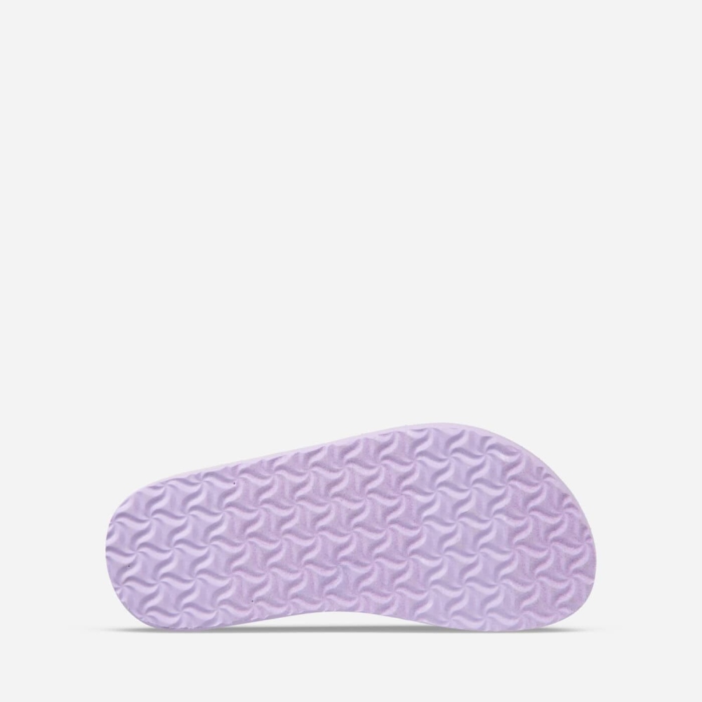 Purple Kids' Teva Olowahu Flip Flops | 035-YAUFQV