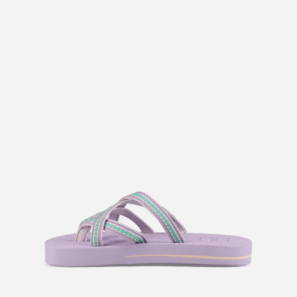 Purple Kids' Teva Olowahu Hiking Sandals | 429-UHAMPY