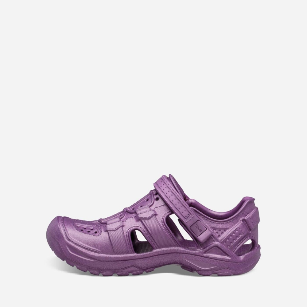 Purple Kids' Teva Omnium Drift Hiking Shoes | 306-YVLOWJ