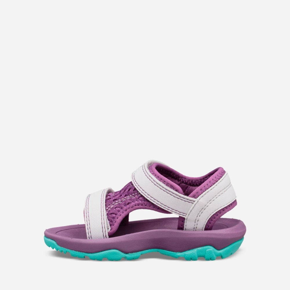 Purple White Kids' Teva Psyclone XLT Hiking Sandals | 705-TJGUEY