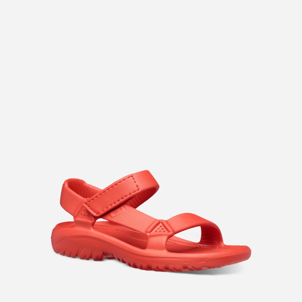 Red Kids' Teva Hurricane Drift Hiking Sandals | 128-NLXSQF