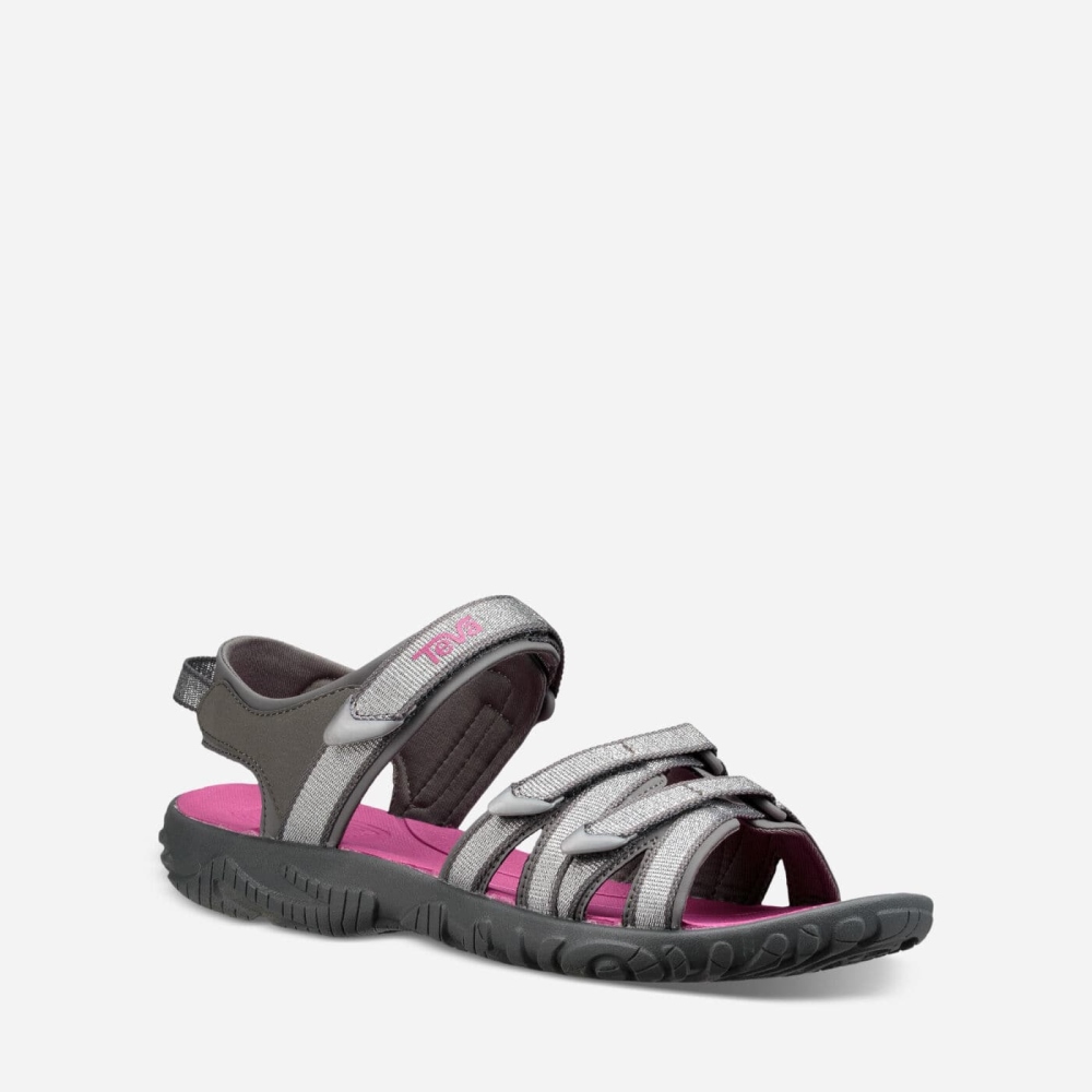 Silver Rose Kids' Teva Tirra Hiking Sandals | 592-EDOXKB