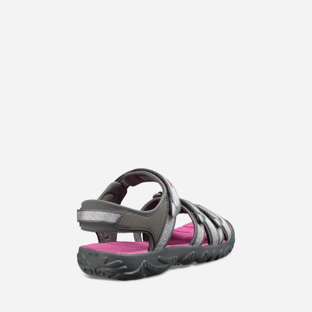 Silver Rose Kids' Teva Tirra Hiking Sandals | 592-EDOXKB