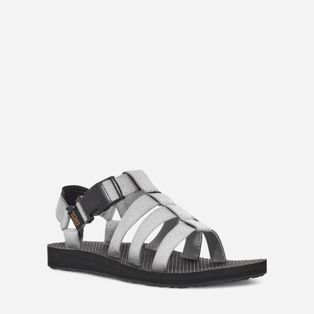 Silver Women's Teva Original Dorado Hiking Sandals | 742-CPXWGF